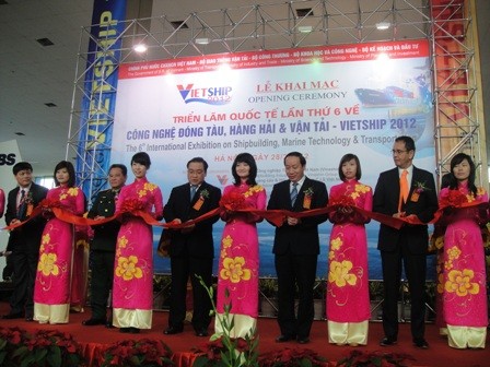 2012越南国际航海运输及造船工业展创造行业发展良机
