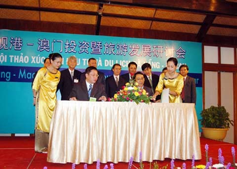越南和中国澳门企业加强合作