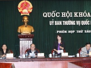 越南国会常委会第六次会议闭幕