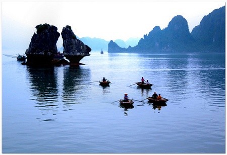 越南下龙湾被评为亚洲五个热带天堂之一