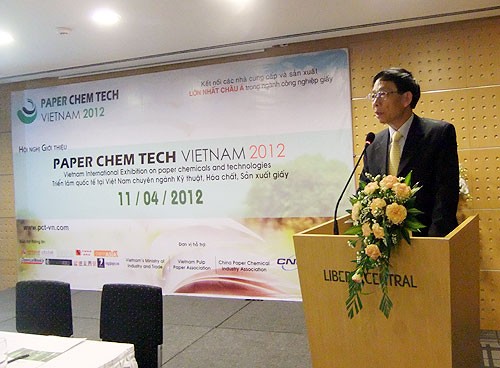 2012年越南国际造纸化工技术展览会在胡志明市举行