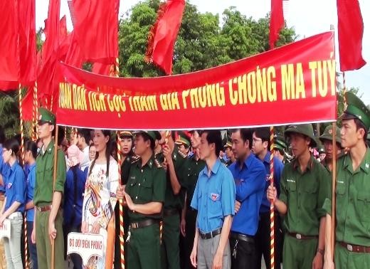 越南有关部门举行活动，响应国际禁毒日