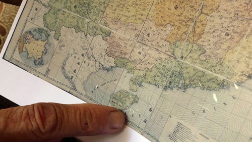 中国1904年印制的地图上没有黄沙和长沙群岛