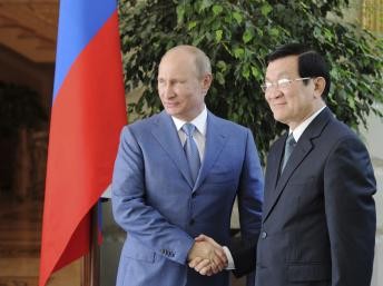 越南与俄罗斯发表联合声明
