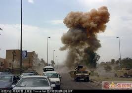 伊拉克首都巴格达发生连环爆炸事件，造成一百五十多人死伤