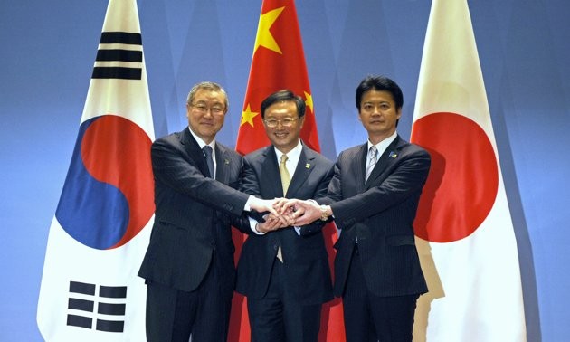 中日韩促进自由贸易协定谈判