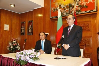 越南政府副总理阮善仁对保加利亚进行正式访问
