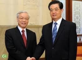 越南领导人致电祝贺中国国庆63周年