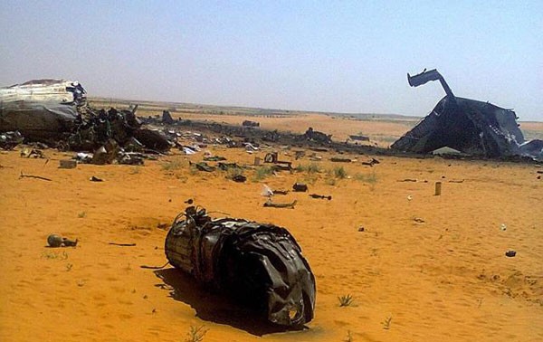 苏丹一军用飞机坠毁，造成17死4伤