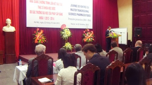 越南首次实施达到欧洲标准的药剂学硕士培养计划