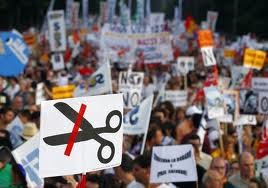 意大利、西班牙爆发示威游行，抗议政府缩紧财政政策