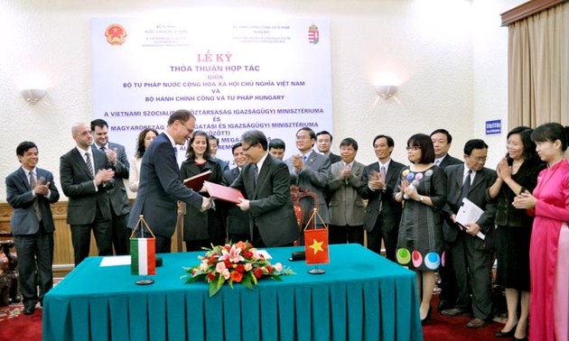 越南和匈牙利签订文化合作协议