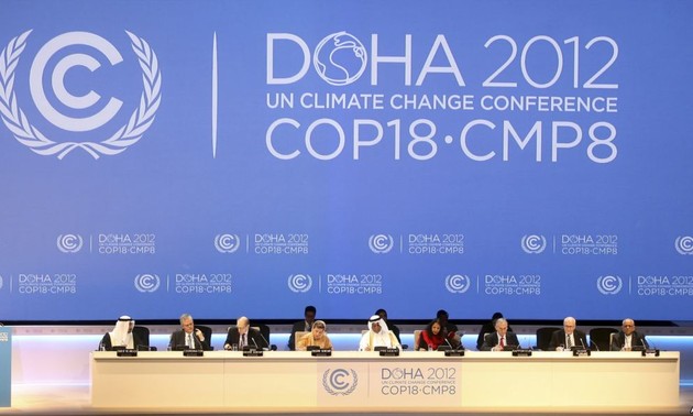 《联合国气候变化框架公约》第18次缔约方会议在卡塔尔开幕
