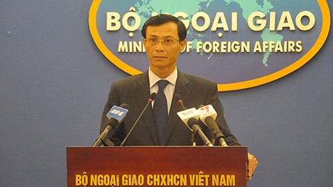 越南坚决反对中国在东海采取的错误行为