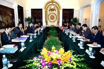 越南和日本举行第三次战略伙伴对话会