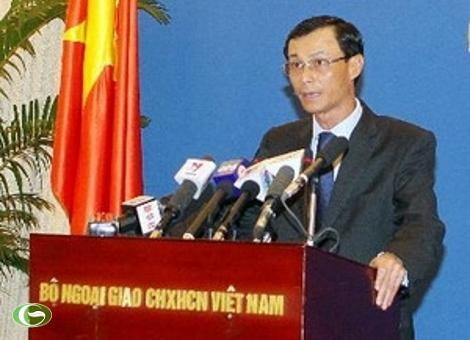 越南要求中国尊重越南在东海的主权