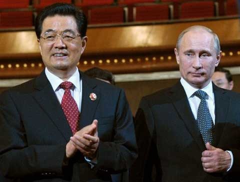 中俄领导人希望在2013年进一步推动双边关系