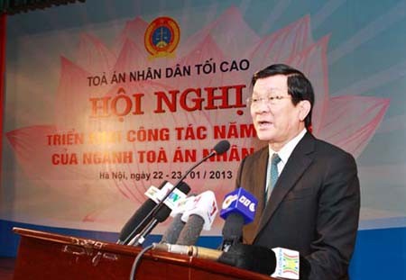 越南人民法院部署2013年任务