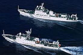 中国海监船进入中日争端海域
