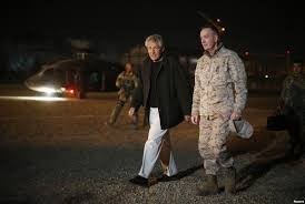 美国新任国防部长访问阿富汗