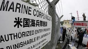 日本要求冲绳县批准增地重建普天间基地