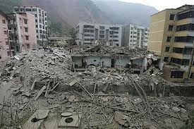 中国四川地震造成重大人员伤亡