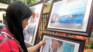 河内市大中学生“家乡海洋海岛”绘画比赛颁奖仪式举行