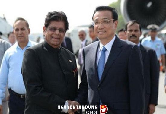 中国国务院总理李克强访问印度