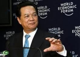 阮晋勇总理结束出席2013年世界经济论坛东亚峰会行程