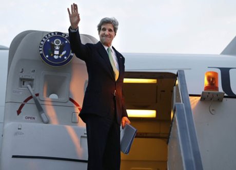 美国国务卿希望叙利亚出席日内瓦和平会议