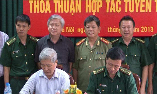 越南有关方面签署边界、海洋海岛主权宣传合作协议