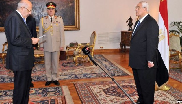 巴拉迪宣誓就任埃及过渡政府副总统