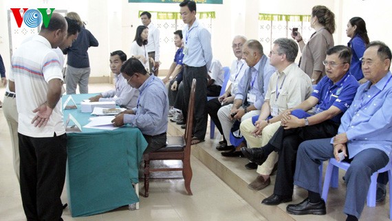 柬埔寨国会选举自由、公正、透明进行