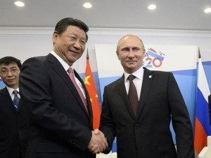 俄中元首在20国集团领导人峰会前夕会谈