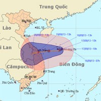 越南中部各省主动应对八号台风