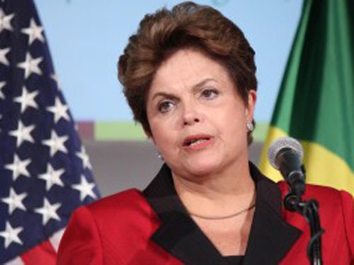 巴西总统罗塞夫决定取消访问美国行程