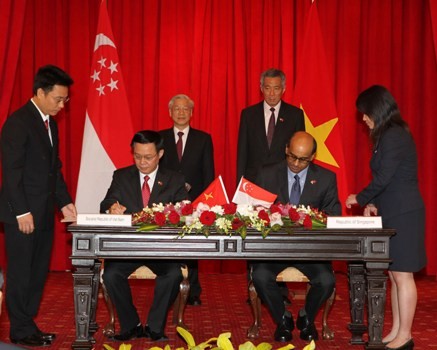 新加坡与越南贸易额和投资额持续增加
