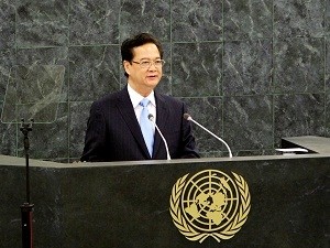 韩国舆论高度评价阮晋勇在第68届联合国大会一般性辩论上发表的讲话