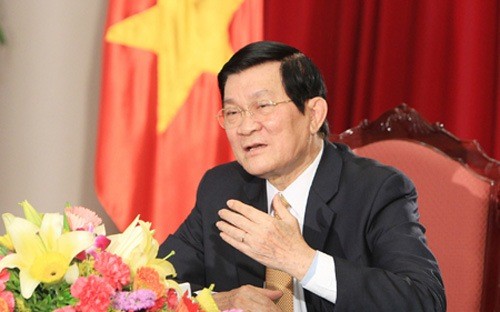 张晋创会见出席越南—中东北非经济合作论坛的各国代表团团长