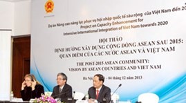 东盟和越南分享并提高共同体建设能力