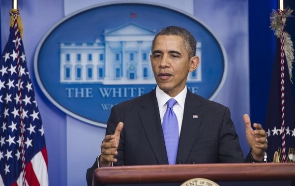 奥巴马总统希望2014年将是美国“突破性”的一年