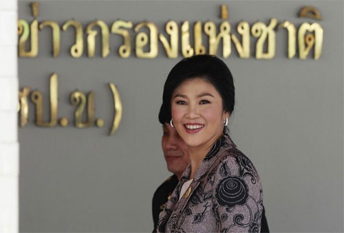 泰国国家反贪污委员会决定起诉英拉总理