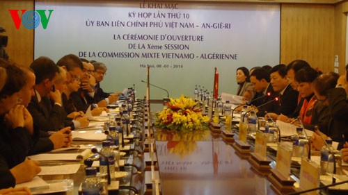 越南和阿尔及利亚举行政府间联合委员会第十次会议