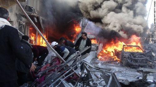 叙利亚阿勒颇发生激烈交火导致85人死亡