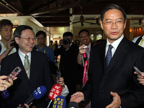 中国大陆与中国台湾官员举行历史性会面
