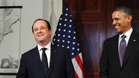 美法领导人称赞两国同盟关系密不可分
