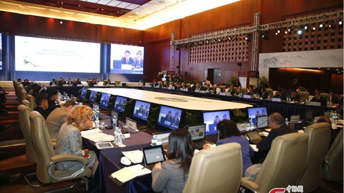 2014年亚太经合组织第一次高官会在中国宁波开幕