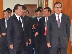 柬埔寨：救国党同意与人民党举行谈判