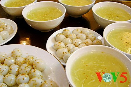 越南寒食节食品——干圆和汤圆