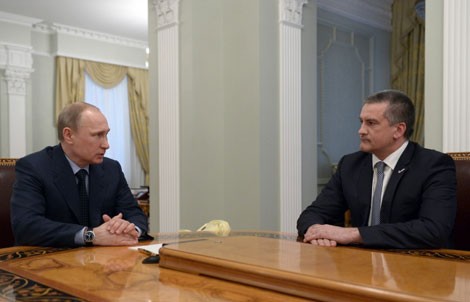 普京总统任命克里米亚和塞瓦斯托波尔官员